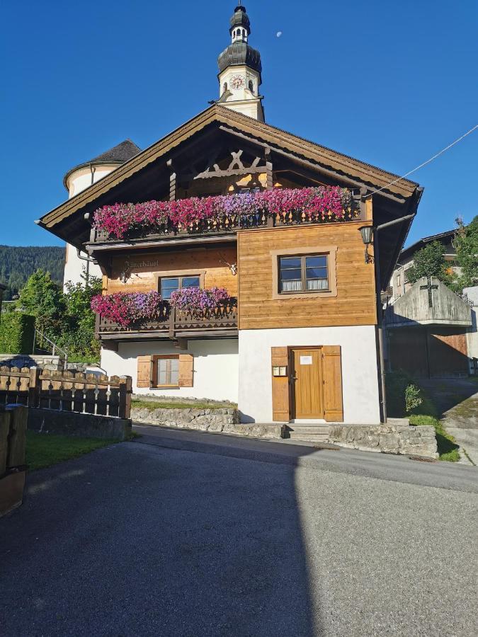 Ferienhaus Jaegerhaeusl Lermoos Buitenkant foto